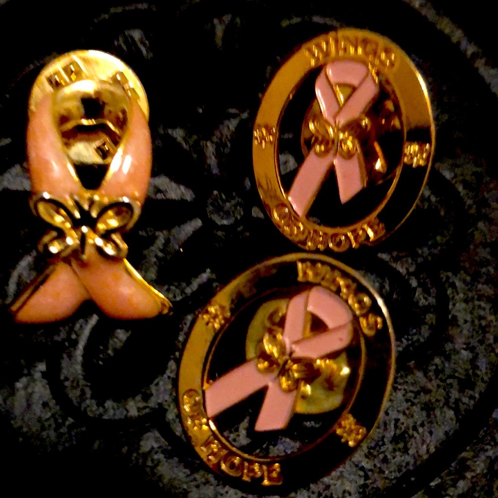 Goldtone pins